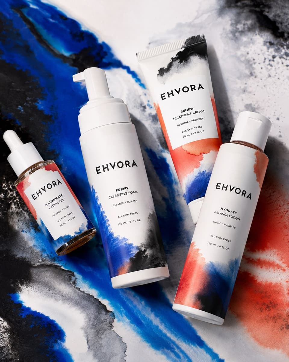 Ehvora core line flat-lay
